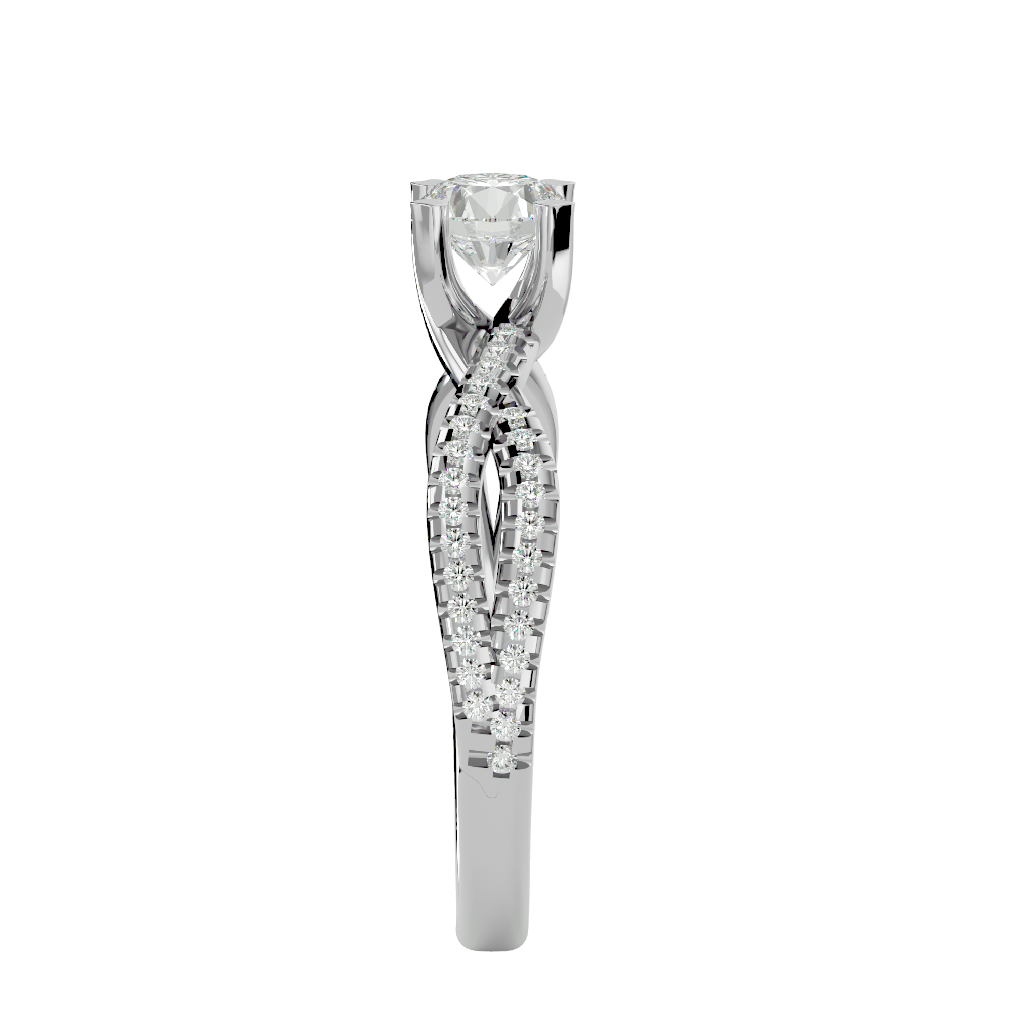Dahlia Solitaire Ring