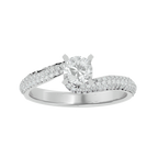 Annalise Solitaire Silver Ring
