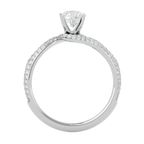 Annalise Solitaire Silver Ring