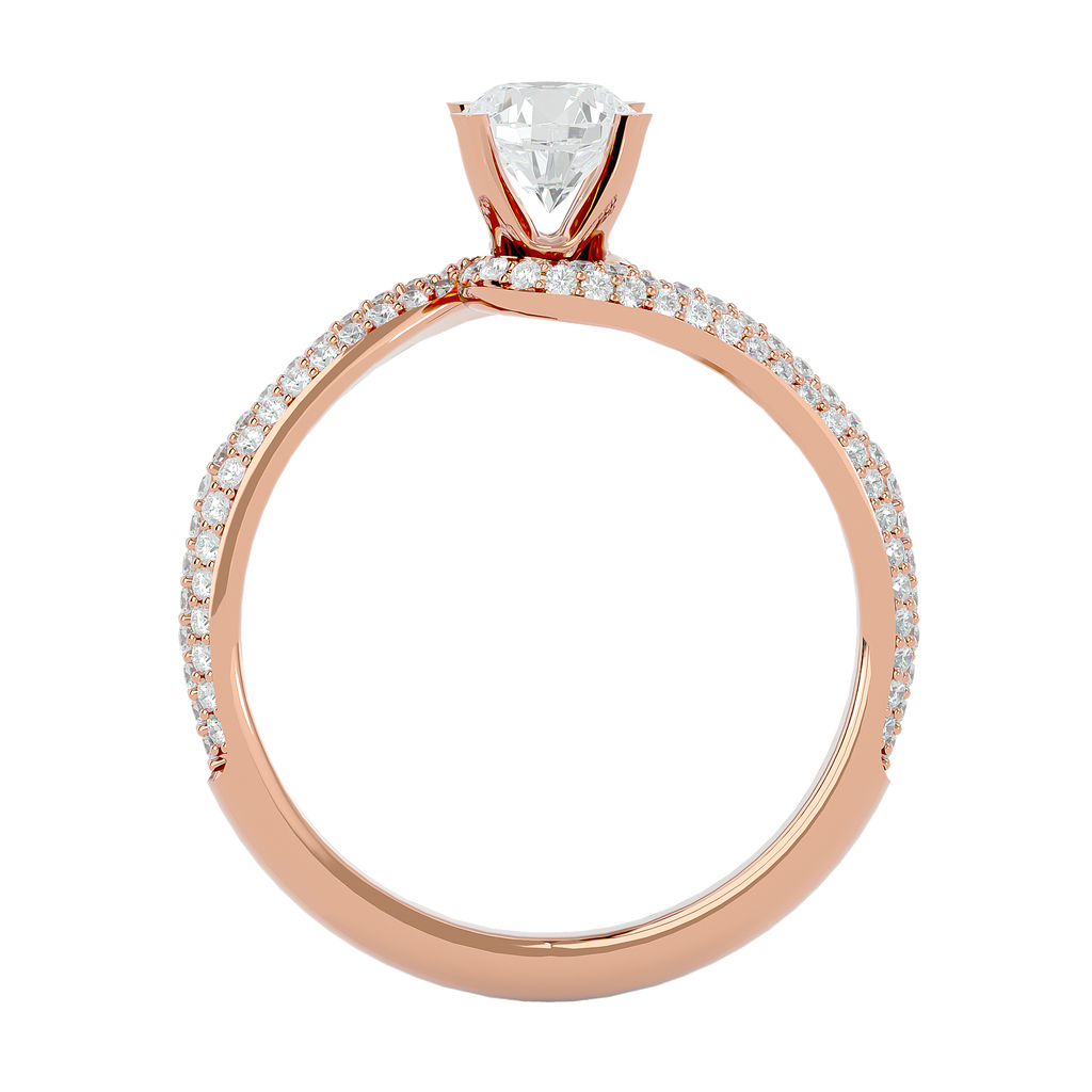 Annalise Solitaire Silver Ring