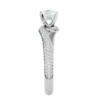 Annalise Solitaire Silver Ring