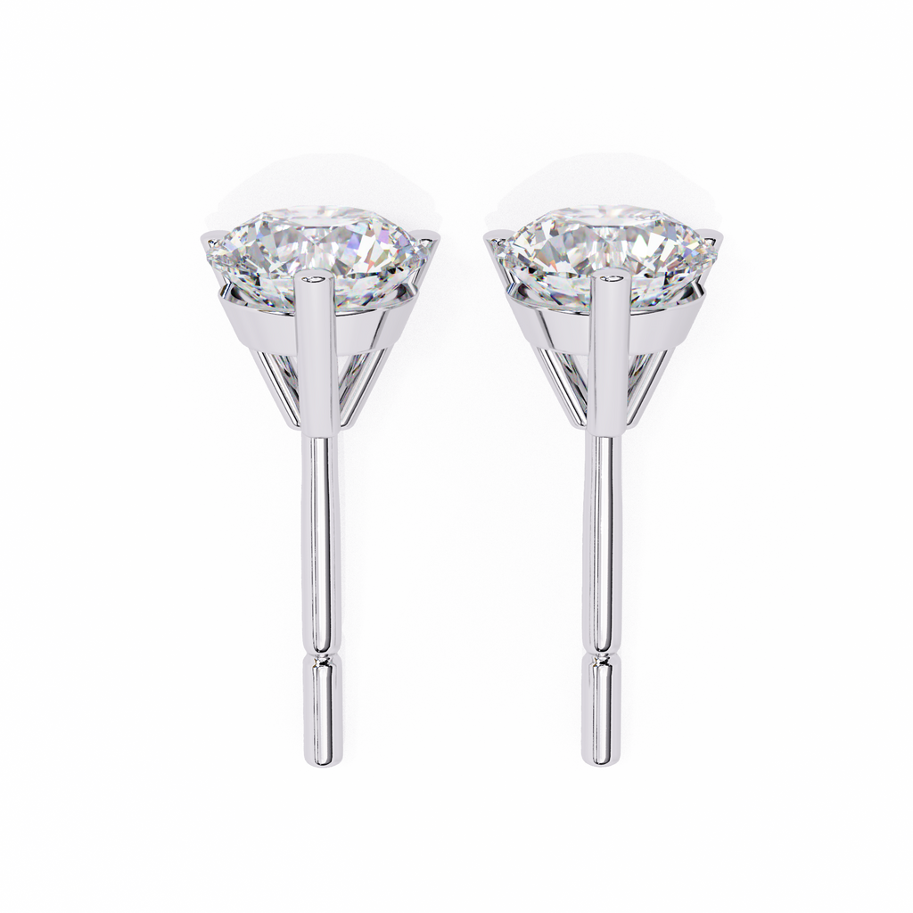 Winter Solitaire Earring