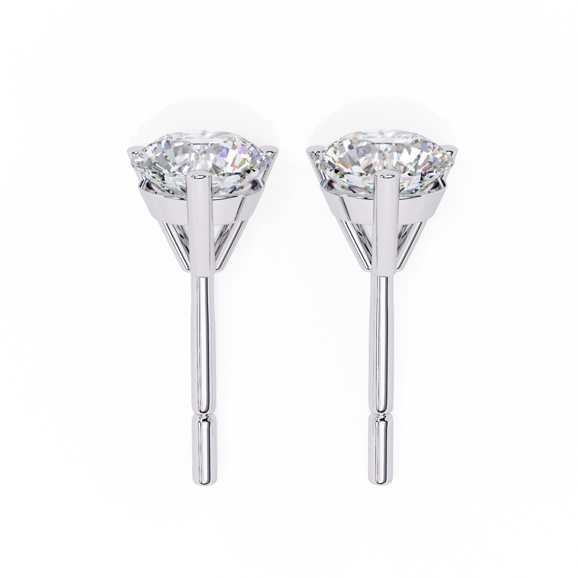 Winter Solitaire Earring
