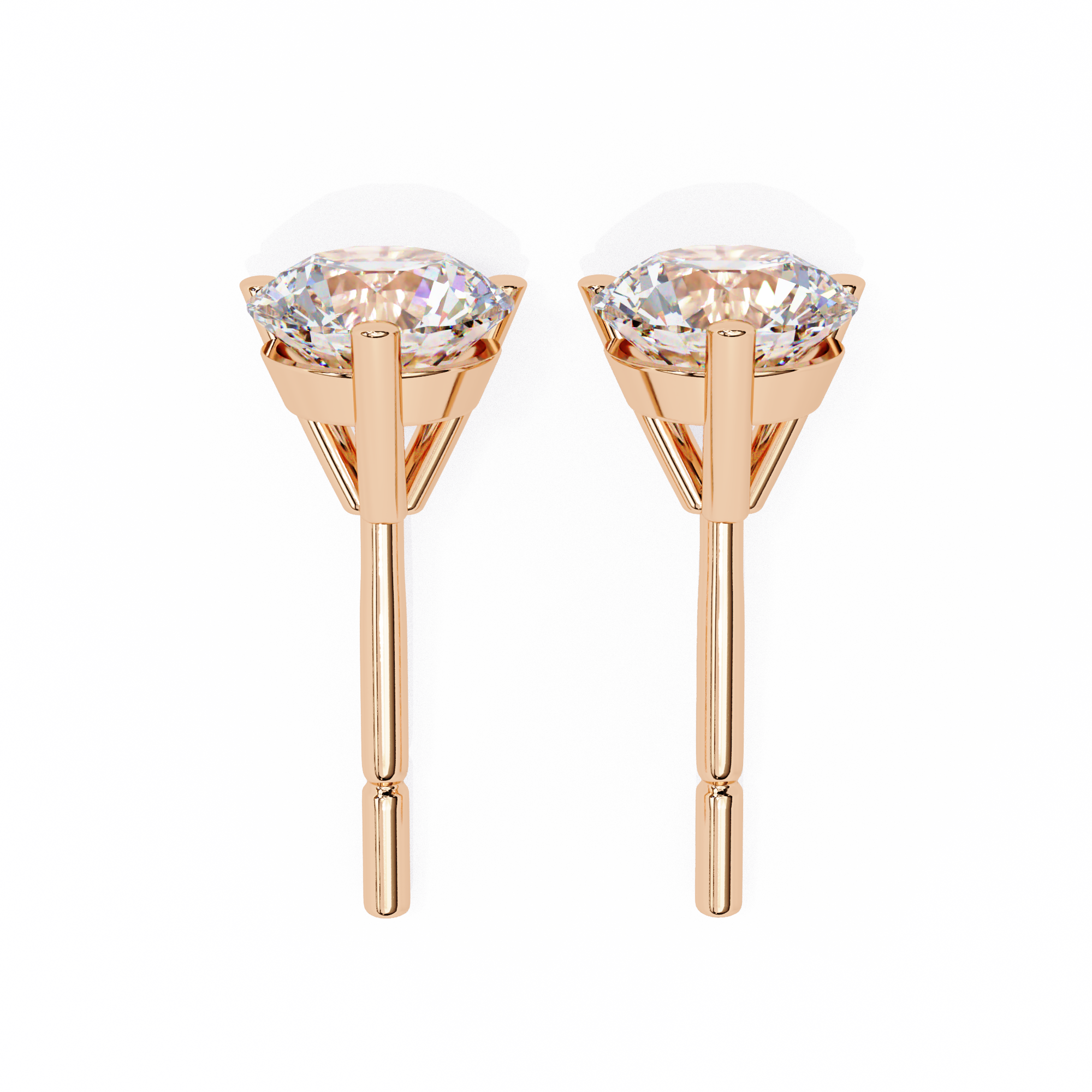 Winter Solitaire Earring