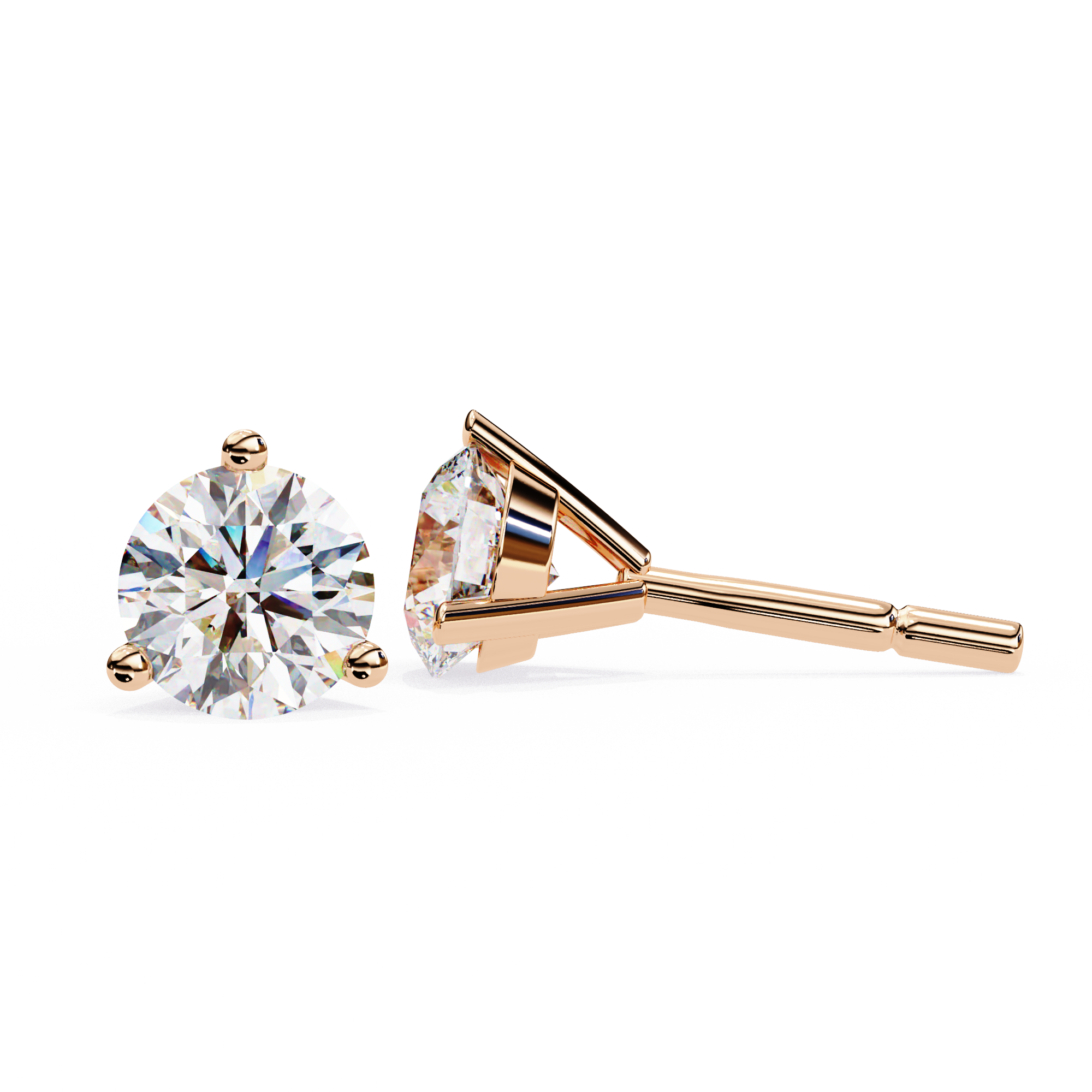 Winter Solitaire Earring