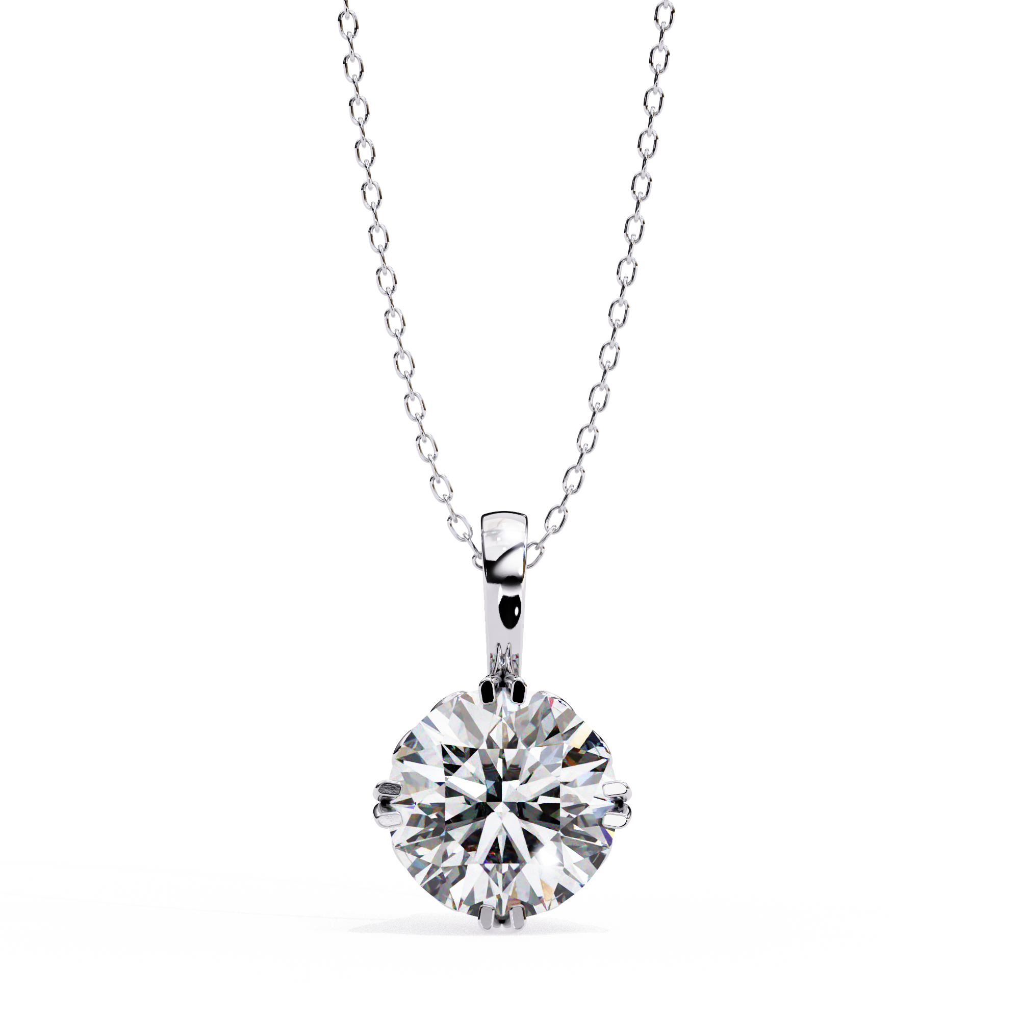 Emely Solitaire Pendant