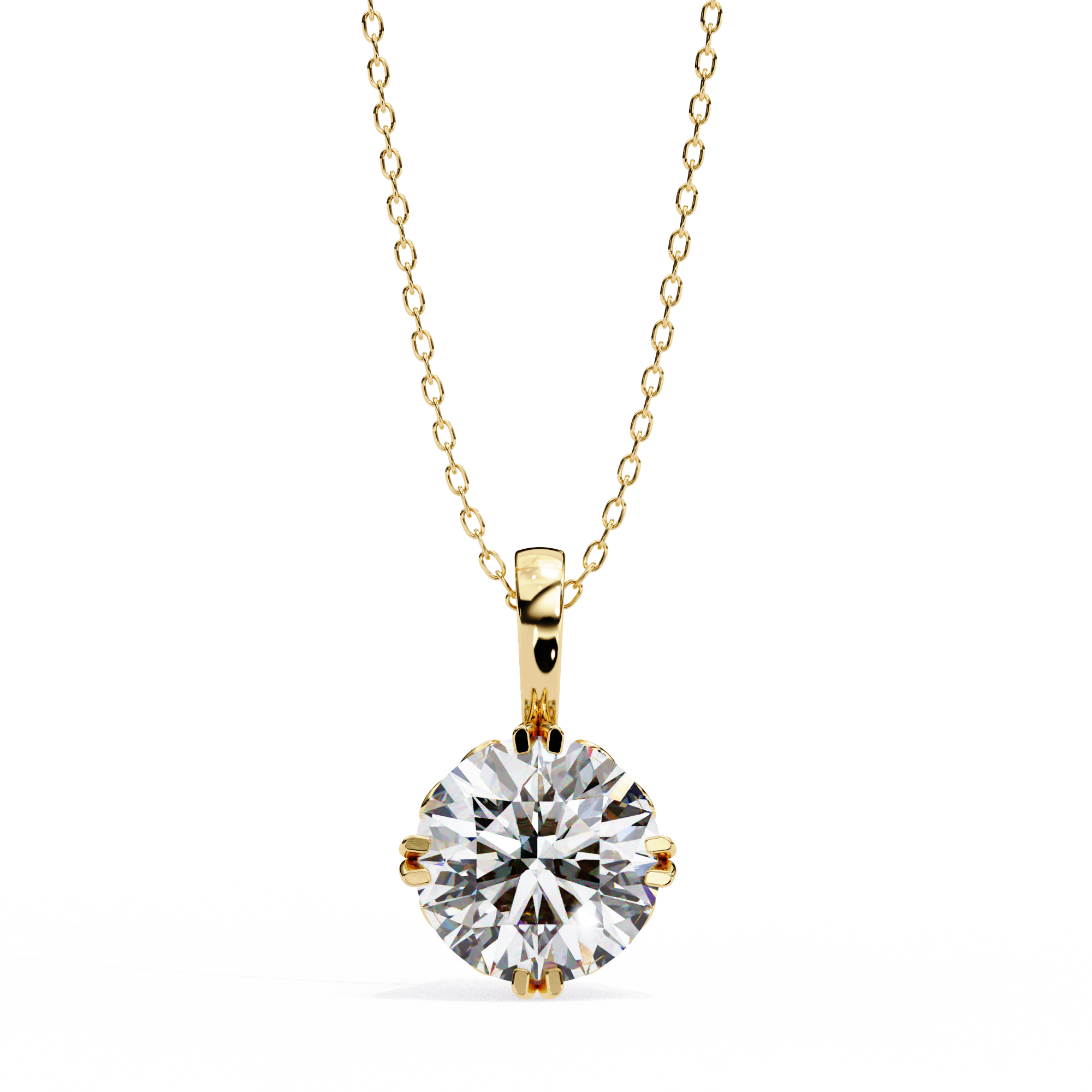 Emely Solitaire Pendant