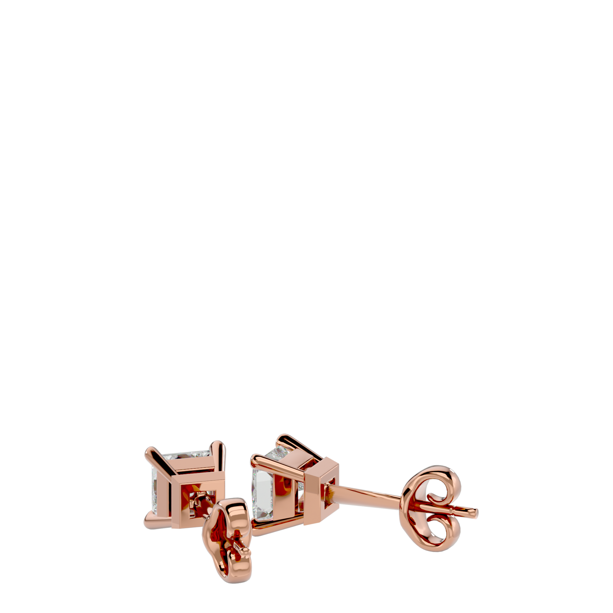 Kaitlyn Solitaire Earring