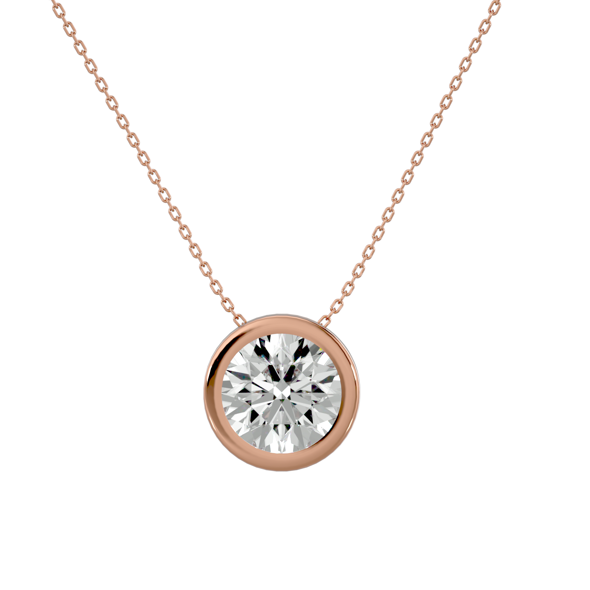 Emory Solitaire Pendant
