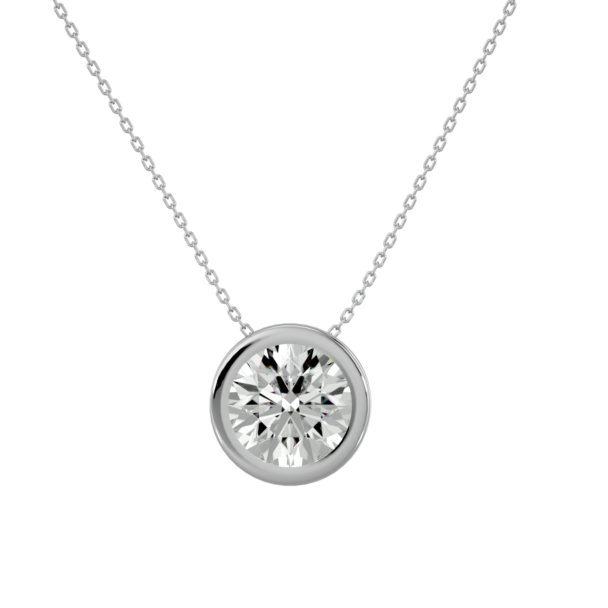 Emory Solitaire Pendant