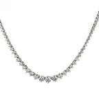 Zuri Tennis Silver Necklace