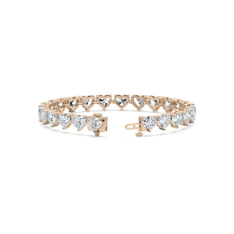 Adelynn Tennis Silver Bracelet