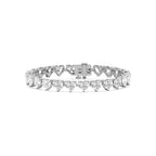 Adelynn Tennis Silver Bracelet