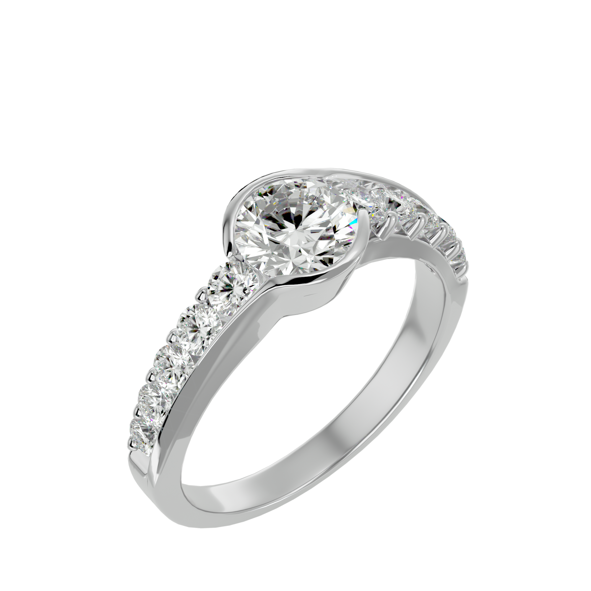 Dylan Solitaire Ring