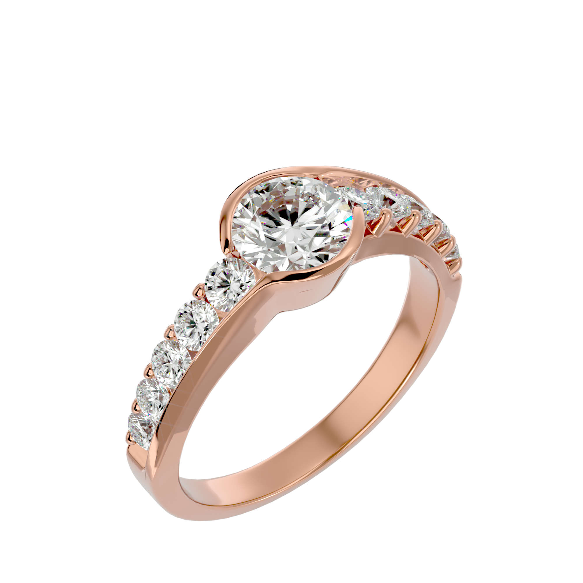 Dylan Solitaire Ring