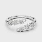 Allie Diamond Silver Band