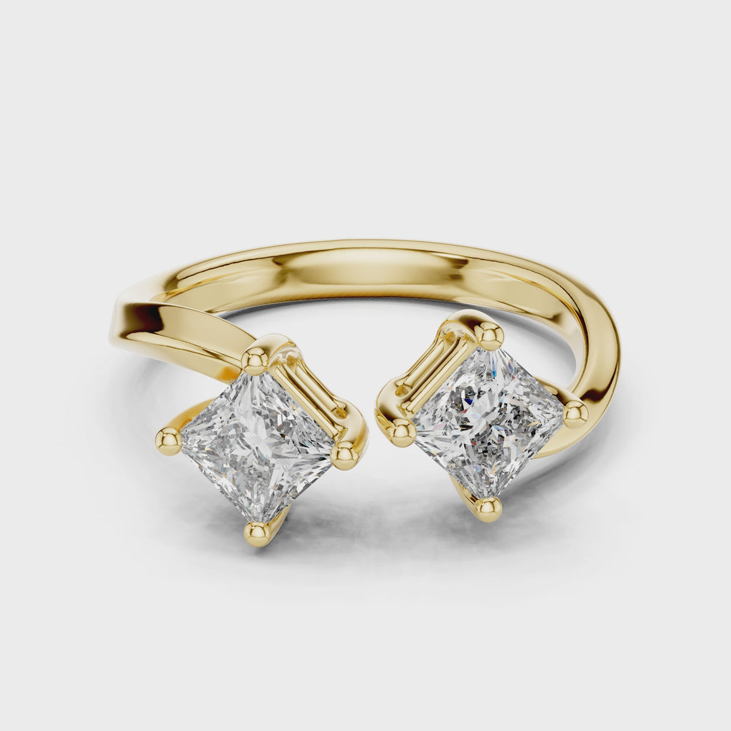 Novah Diamond Silver Ring