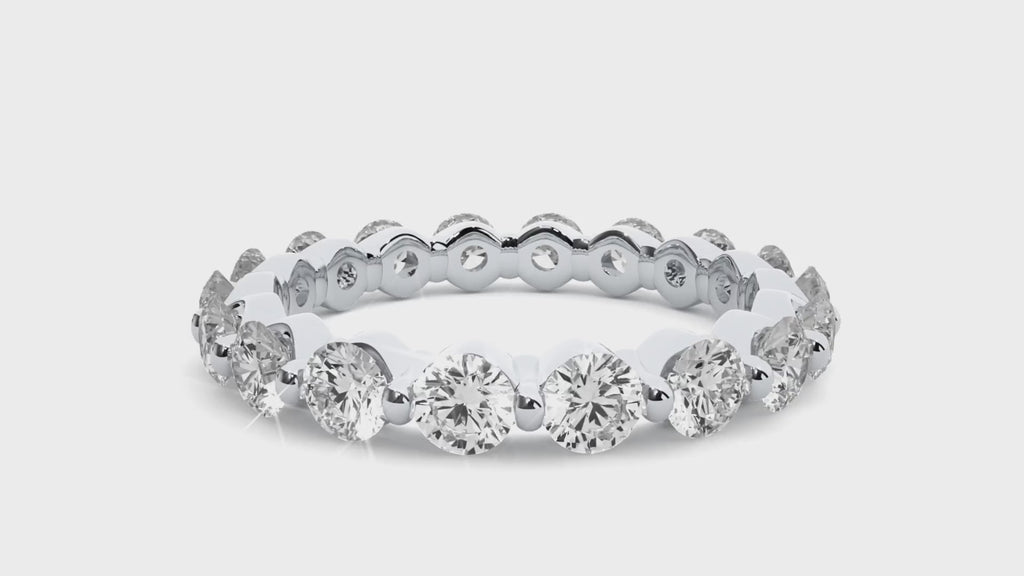 Kehlani Eternity Silver Ring