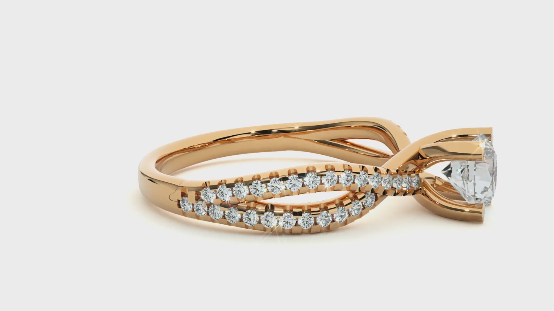 Dahlia Solitaire Ring