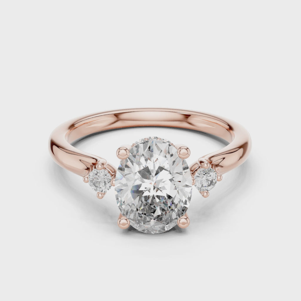 Shelby Solitaire Silver Ring