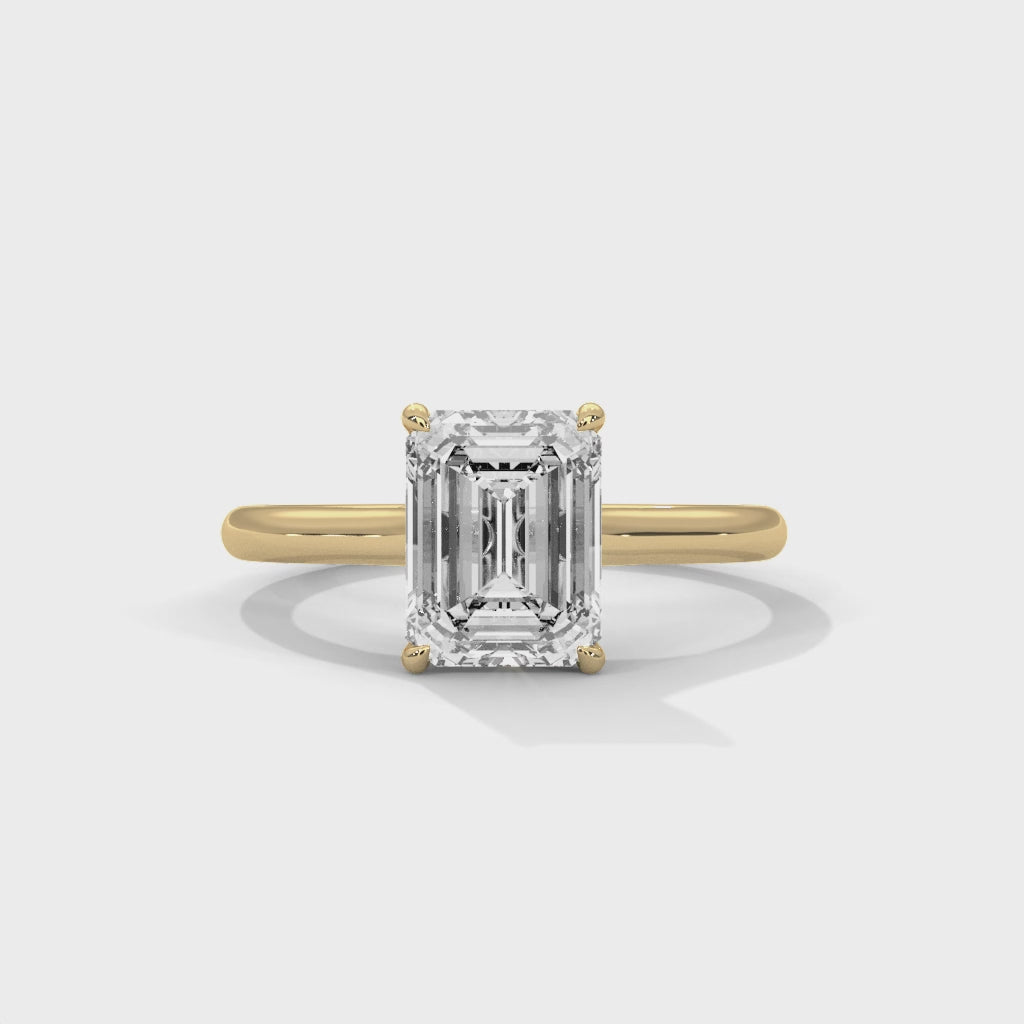 Phoenix Solitaire Ring