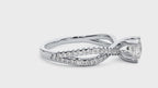 Dahlia Solitaire Ring