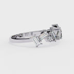 Waverly Diamond Silver Band