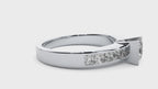 Taliyah Solitaire Silver Ring