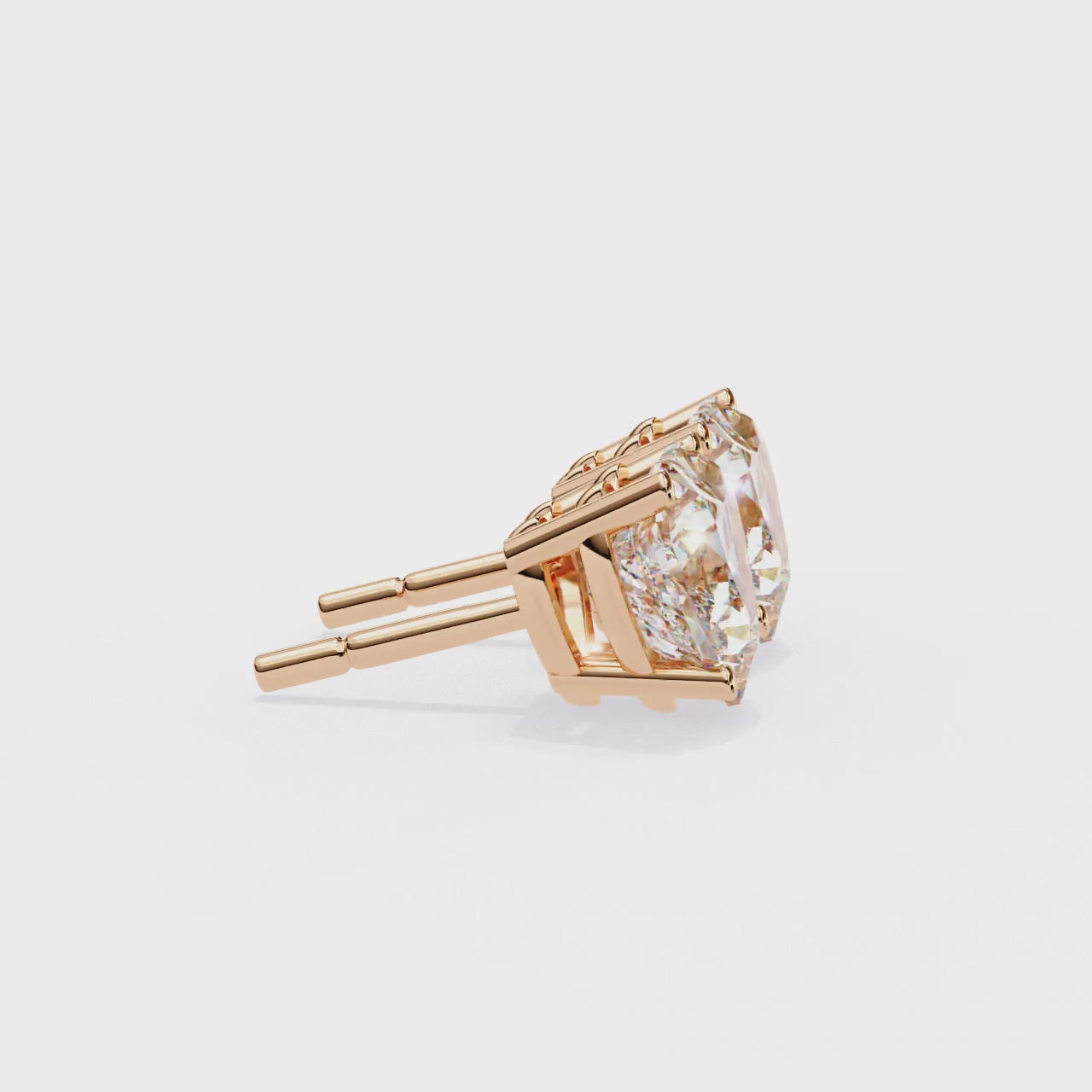 Alicia Solitaire Earring