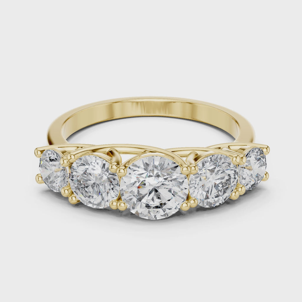 Austyn Diamond Silver Ring