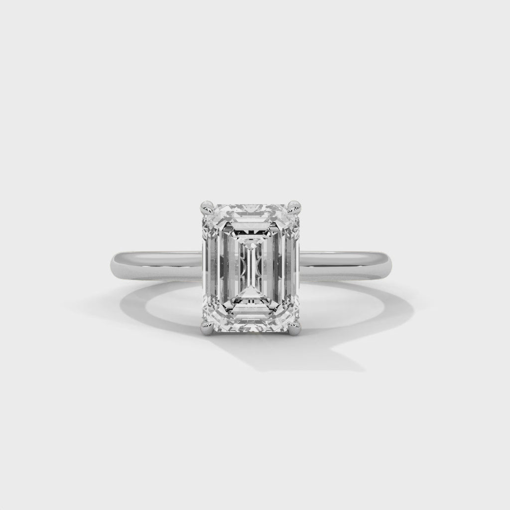 Phoenix Solitaire Ring