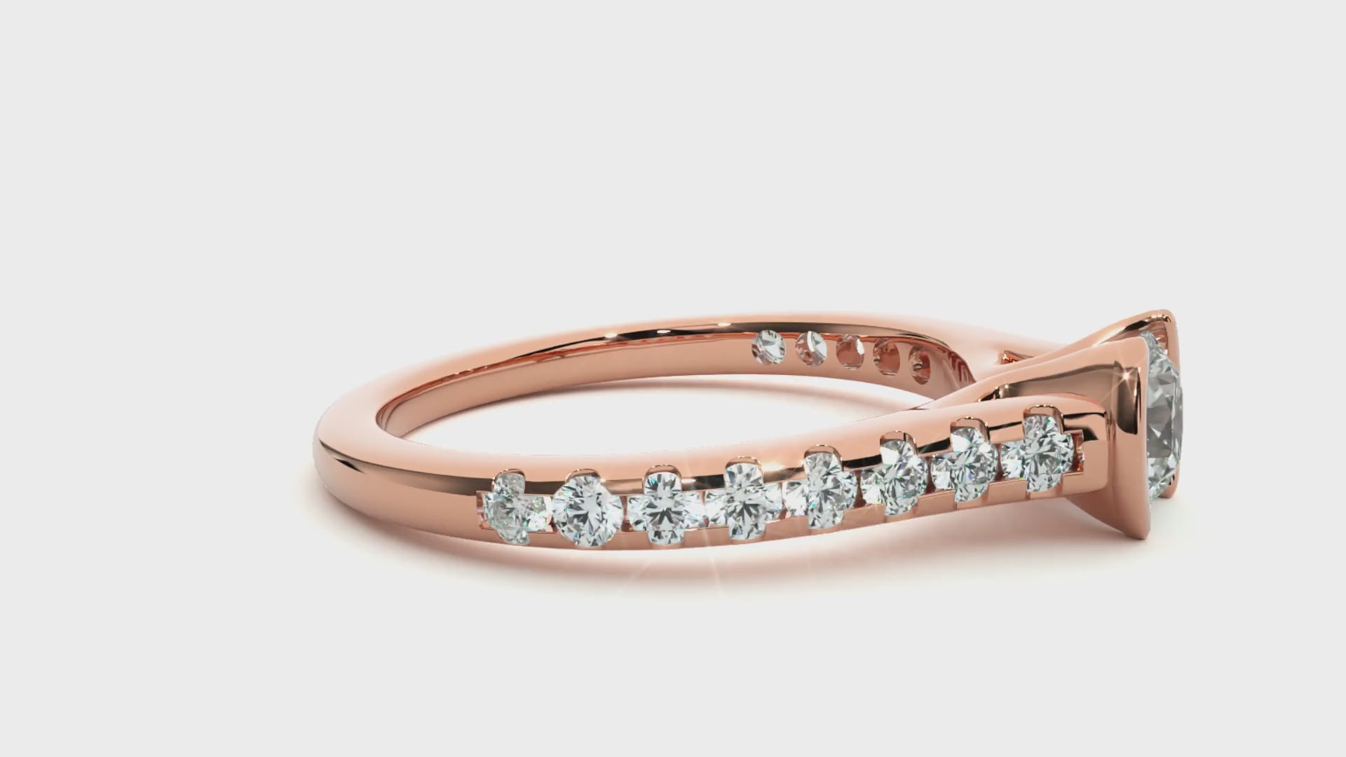 Demi Solitaire Ring