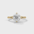 Raven Solitaire Ring