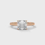 Micah Solitaire Silver Ring
