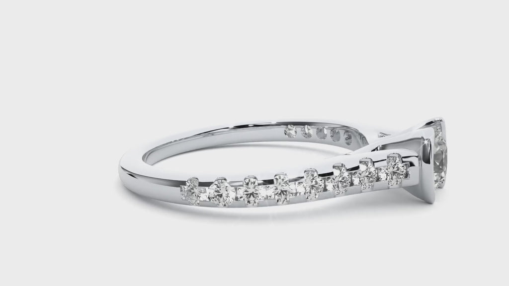 Demi Solitaire Ring