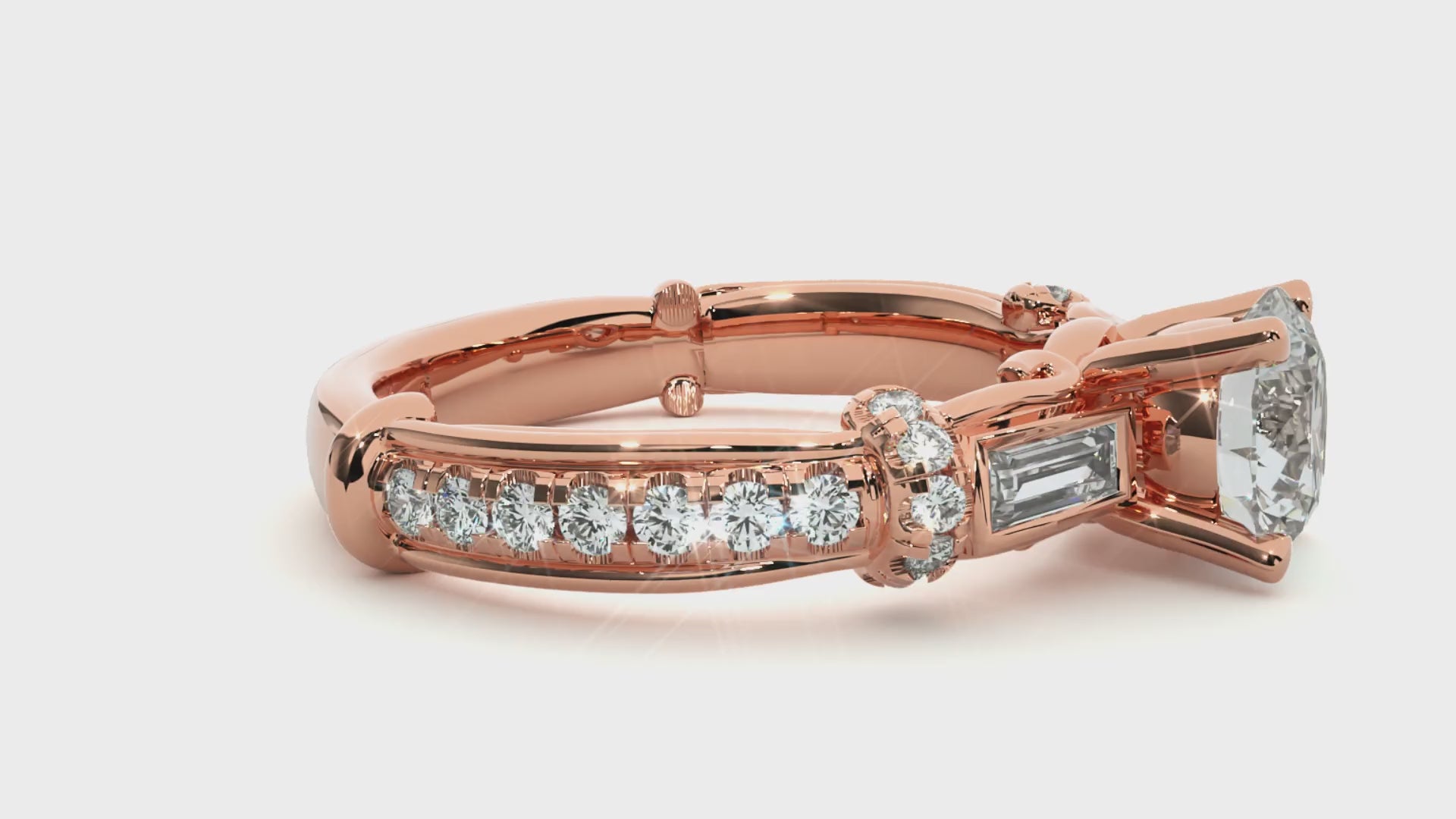 Janessa Solitaire Silver Ring