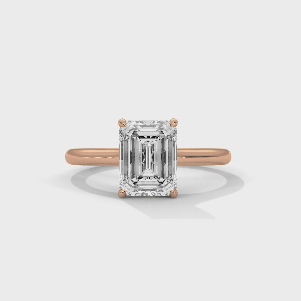 Phoenix Solitaire Ring