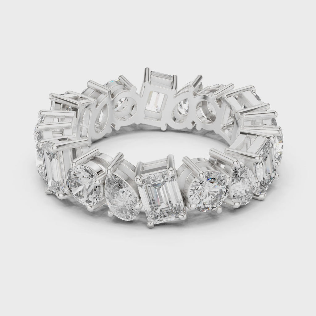 Scout Diamond Silver Band